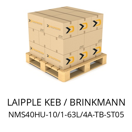   LAIPPLE KEB / BRINKMANN NMS40HU-10/1-63L/4A-TB-ST05