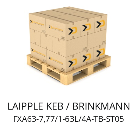   LAIPPLE KEB / BRINKMANN FXA63-7,77/1-63L/4A-TB-ST05