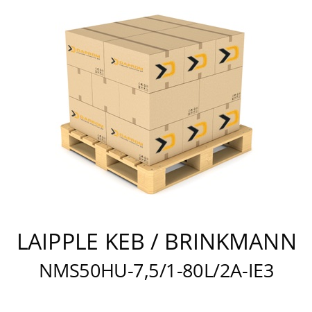   LAIPPLE KEB / BRINKMANN NMS50HU-7,5/1-80L/2A-IE3