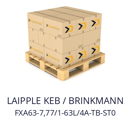   LAIPPLE KEB / BRINKMANN FXA63-7,77/1-63L/4A-TB-ST0