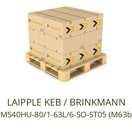   LAIPPLE KEB / BRINKMANN NMS40HU-80/1-63L/6-SO-ST05 (M63b6)