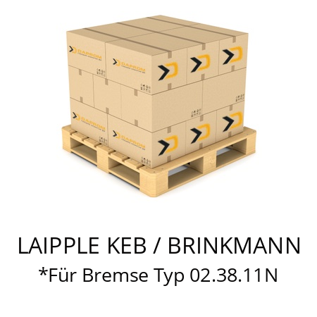   LAIPPLE KEB / BRINKMANN *Für Bremse Typ 02.38.11N