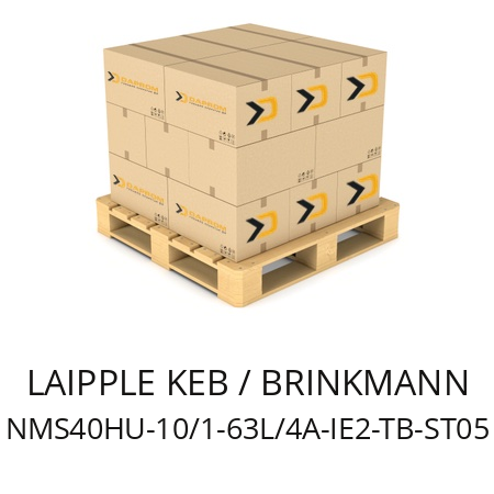   LAIPPLE KEB / BRINKMANN NMS40HU-10/1-63L/4A-IE2-TB-ST05