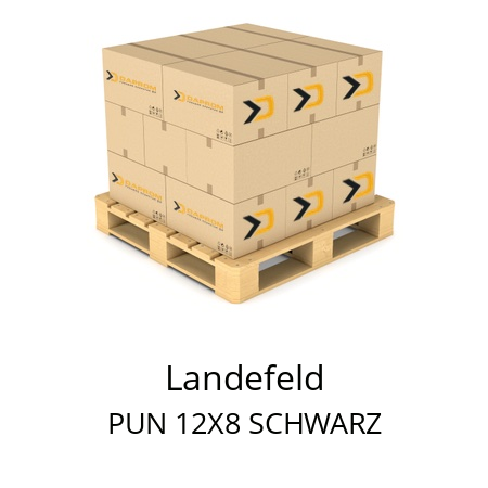   Landefeld PUN 12X8 SCHWARZ