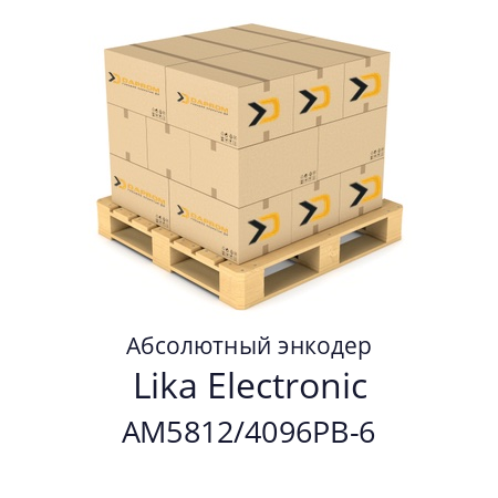 Абсолютный энкодер  Lika Electronic AM5812/4096PB-6