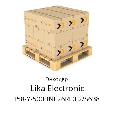 Энкодер  Lika Electronic I58-Y-500BNF26RL0,2/S638