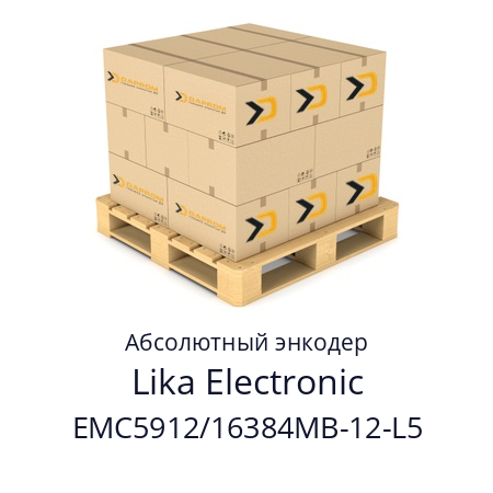 Абсолютный энкодер  Lika Electronic EMC5912/16384MB-12-L5