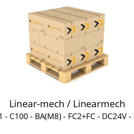   Linear-mech / Linearmech LMR01 - RL1 - C100 - BA(M8) - FC2+FC - DC24V - RPT90° - RH