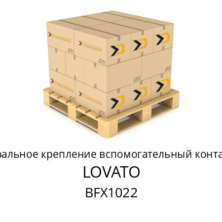 Центральное крепление вспомогательный контактора BFX1022 LOVATO 