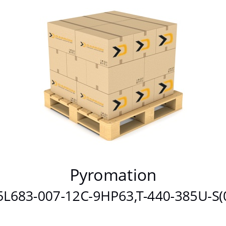   Pyromation R1T185L683-007-12C-9HP63,T-440-385U-S(0-150)C