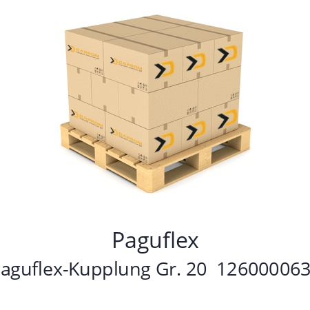   Paguflex Paguflex-Kupplung Gr. 20  1260000630