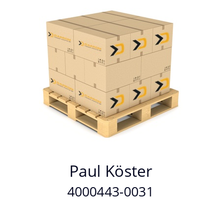   Paul Köster 4000443-0031