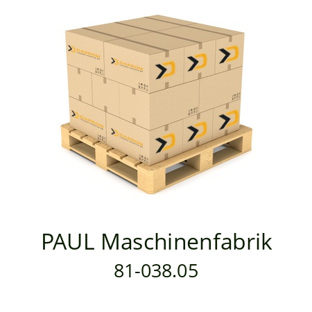   PAUL Maschinenfabrik 81-038.05