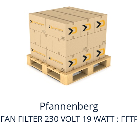   Pfannenberg PFB 2000 FAN FILTER 230 VOLT 19 WATT : FFTP-PFB2000