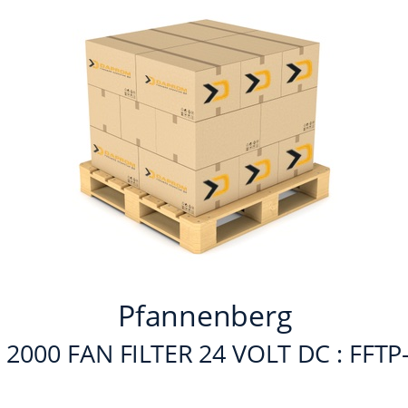   Pfannenberg PFB 2000 FAN FILTER 24 VOLT DC : FFTP-PFB