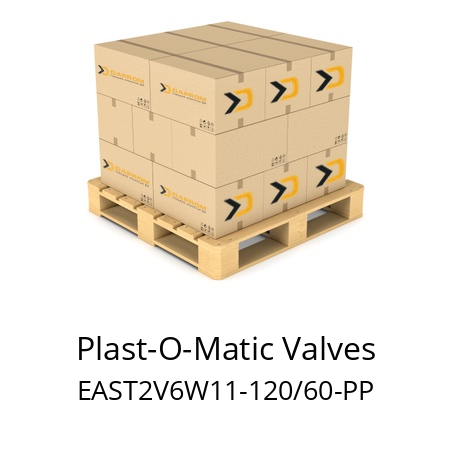   Plast-O-Matic Valves EAST2V6W11-120/60-PP