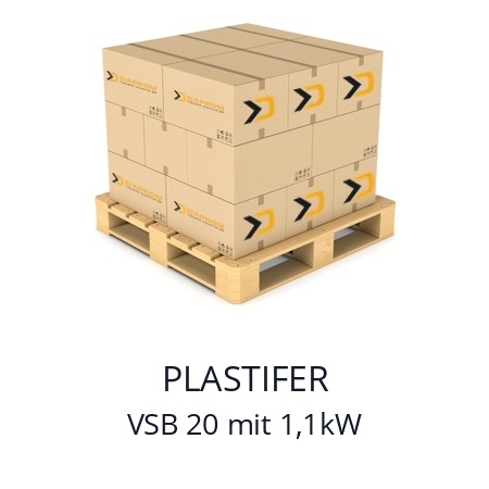   PLASTIFER VSB 20 mit 1,1kW