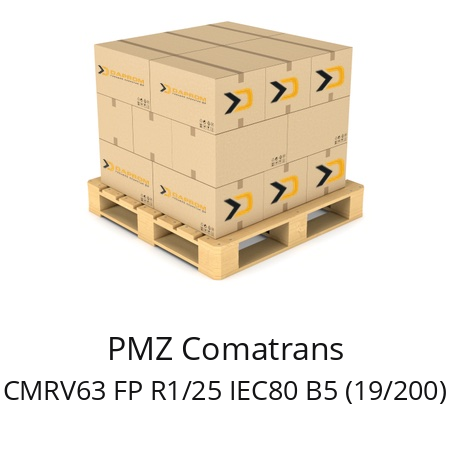   PMZ Comatrans CMRV63 FP R1/25 IEC80 B5 (19/200)