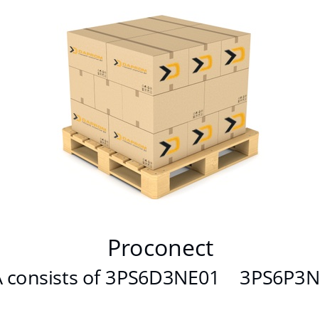   Proconect 63A consists of 3PS6D3NE01    3PS6P3NE01