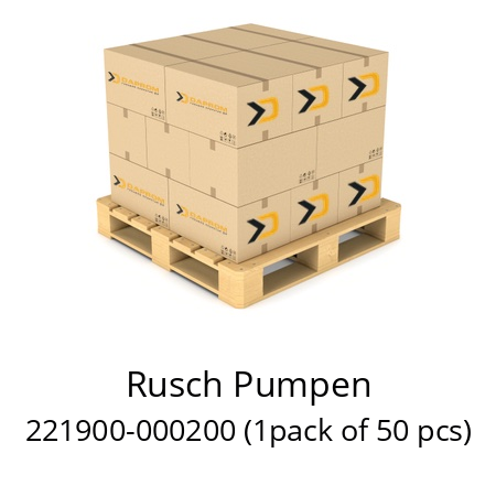   Rusch Pumpen 221900-000200 (1pack of 50 pcs)