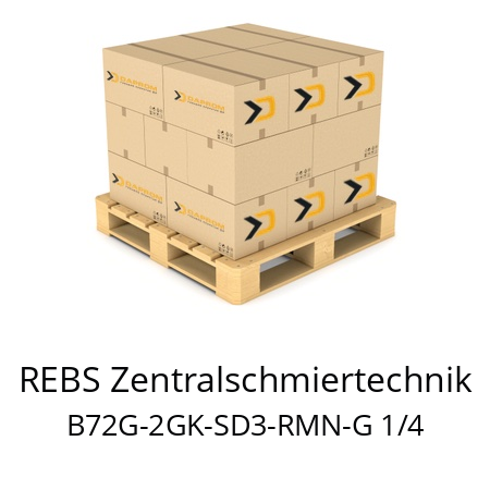   REBS Zentralschmiertechnik B72G-2GK-SD3-RMN-G 1/4