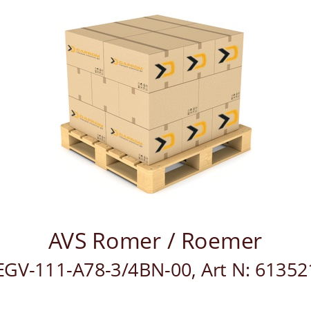  EGV-111-A78-3/4BN-00, Art N: 613521 AVS Romer / Roemer 