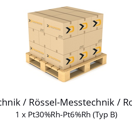   ROESSEL-Messtechnik / Rössel-Messtechnik / Rossel-Messtechnik 1 x Pt30%Rh-Pt6%Rh (Typ B)