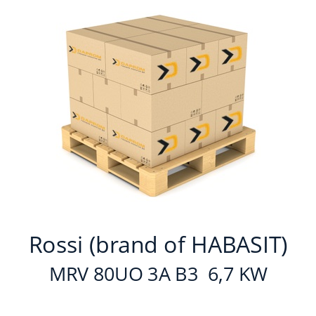   Rossi (brand of HABASIT) MRV 80UO 3A B3  6,7 KW