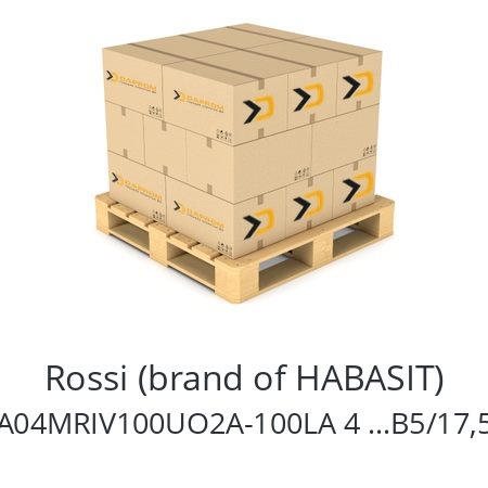   Rossi (brand of HABASIT) A04MRIV100UO2A-100LA 4 ...B5/17,5