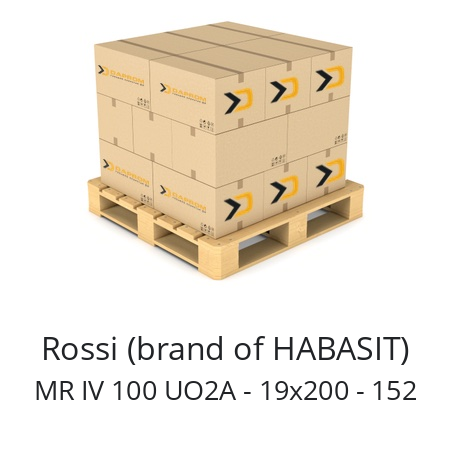   Rossi (brand of HABASIT) MR IV 100 UO2A - 19x200 - 152