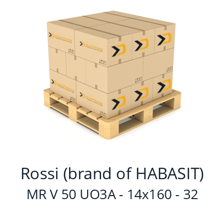   Rossi (brand of HABASIT) MR V 50 UO3A - 14x160 - 32