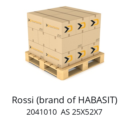   Rossi (brand of HABASIT) 2041010  AS 25X52X7