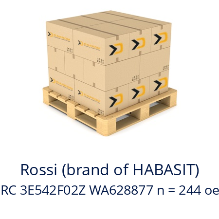   Rossi (brand of HABASIT) MRC 3E542F02Z WA628877 n = 244 oem