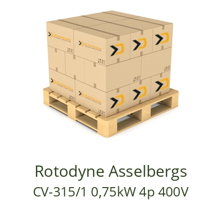   Rotodyne Asselbergs CV-315/1 0,75kW 4p 400V