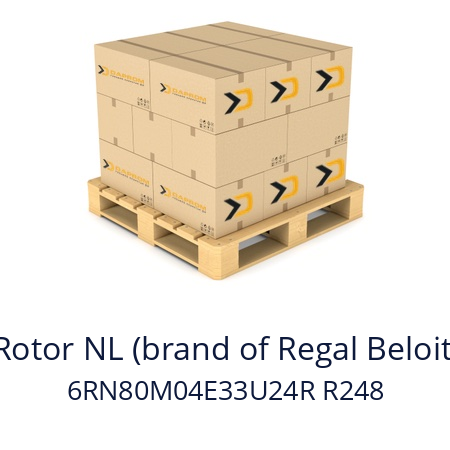   Rotor NL (brand of Regal Beloit) 6RN80M04E33U24R R248