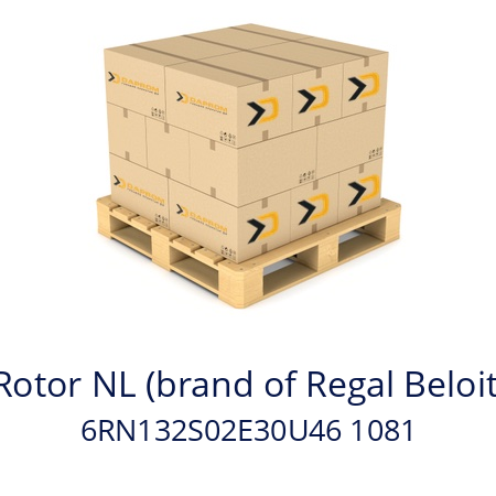   Rotor NL (brand of Regal Beloit) 6RN132S02E30U46 1081