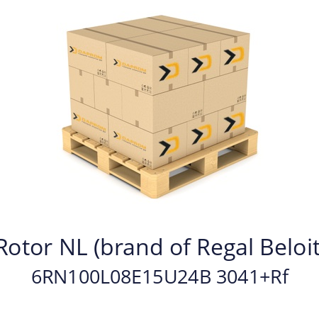   Rotor NL (brand of Regal Beloit) 6RN100L08E15U24B 3041+Rf