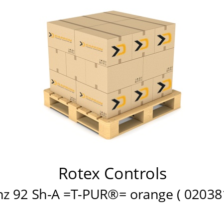   Rotex Controls Zahnkranz 92 Sh-A =T-PUR®= orange ( 020381000045)