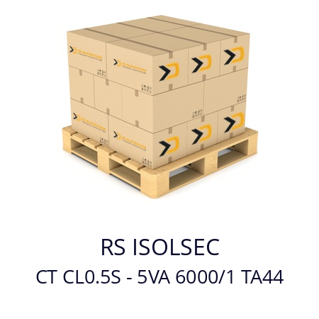   RS ISOLSEC CT CL0.5S - 5VA 6000/1 TA44