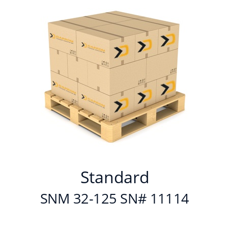   Standard SNM 32-125 SN# 11114