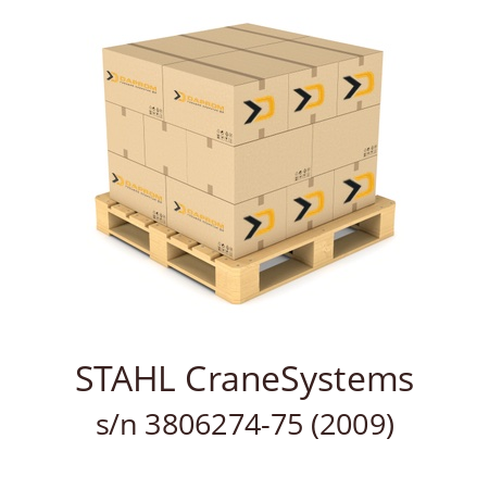   STAHL CraneSystems s/n 3806274-75 (2009)