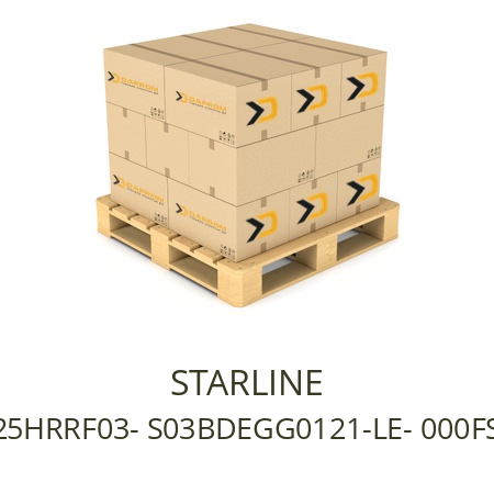   STARLINE A10-025HRRF03- S03BDEGG0121-LE- 000FS-MOD