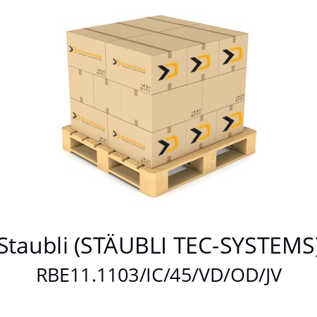   Staubli (STÄUBLI TEC-SYSTEMS) RBE11.1103/IC/45/VD/OD/JV