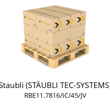   Staubli (STÄUBLI TEC-SYSTEMS) RBE11.7816/IC/45/JV