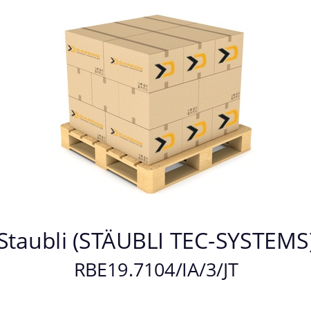   Staubli (STÄUBLI TEC-SYSTEMS) RBE19.7104/IA/3/JT