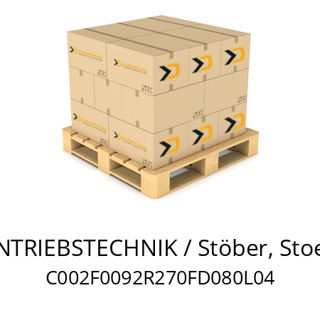   STOEBER ANTRIEBSTECHNIK / Stöber, Stoeber, Stober C002F0092R270FD080L04