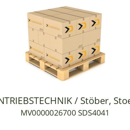   STOEBER ANTRIEBSTECHNIK / Stöber, Stoeber, Stober MV0000026700 SDS4041