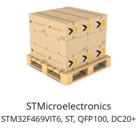   STMicroelectronics STM32F469VIT6, ST, QFP100, DC20+