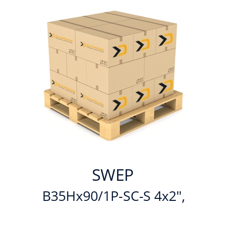   SWEP B35Hx90/1P-SC-S 4x2",