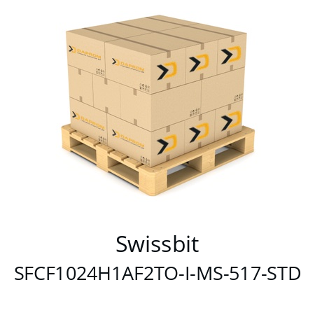   Swissbit SFCF1024H1AF2TO-I-MS-517-STD